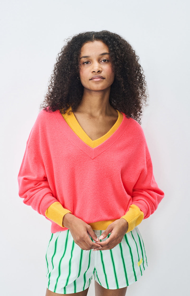 PULL BOULE ML COL V