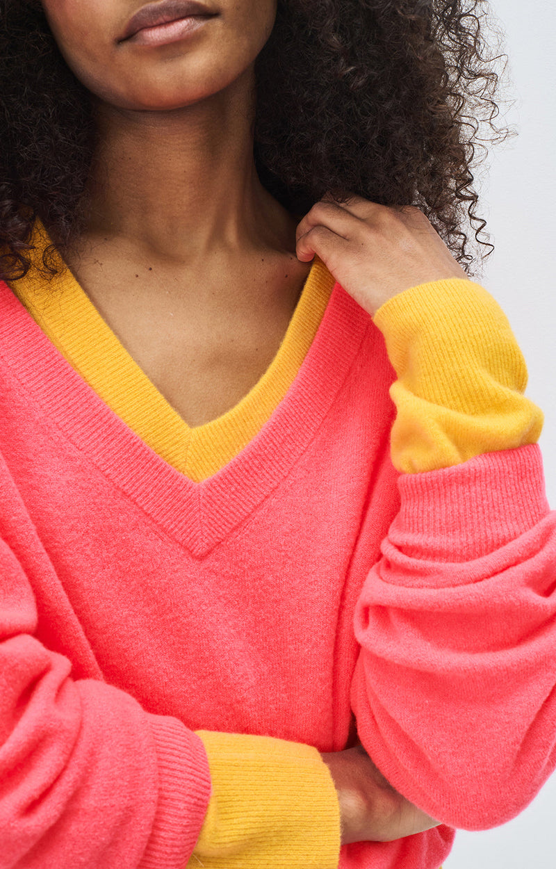 PULL BOULE ML COL V