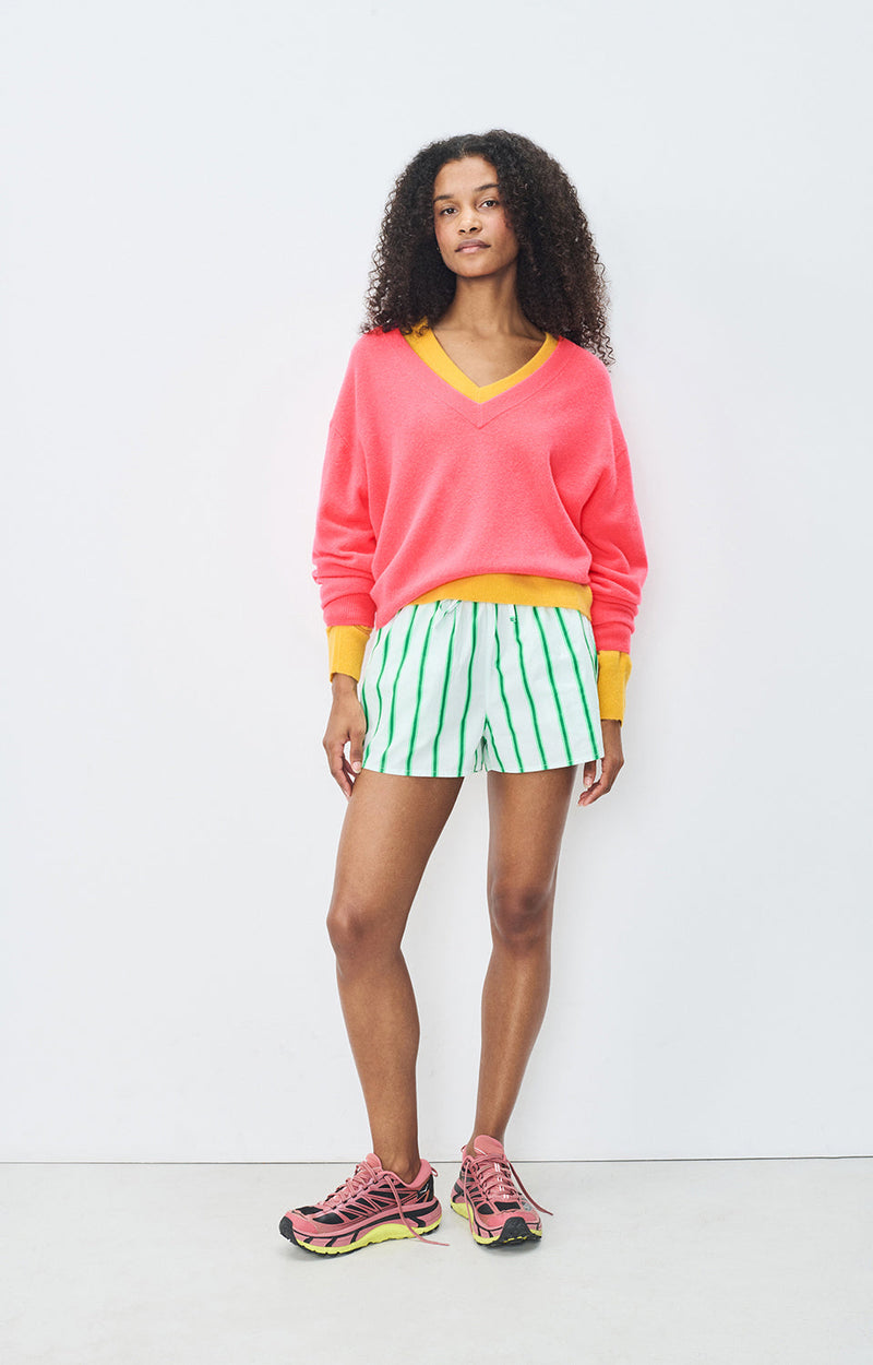 PULL BOULE ML COL V