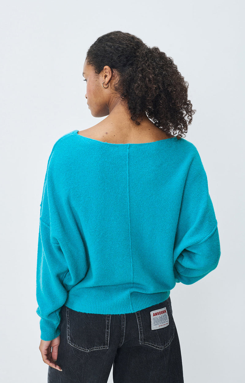 PULL ML COL BATEAU