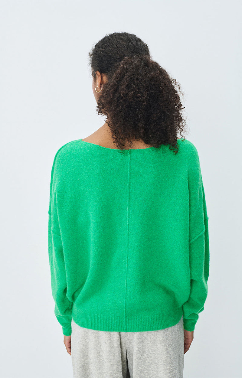 PULL ML COL BATEAU