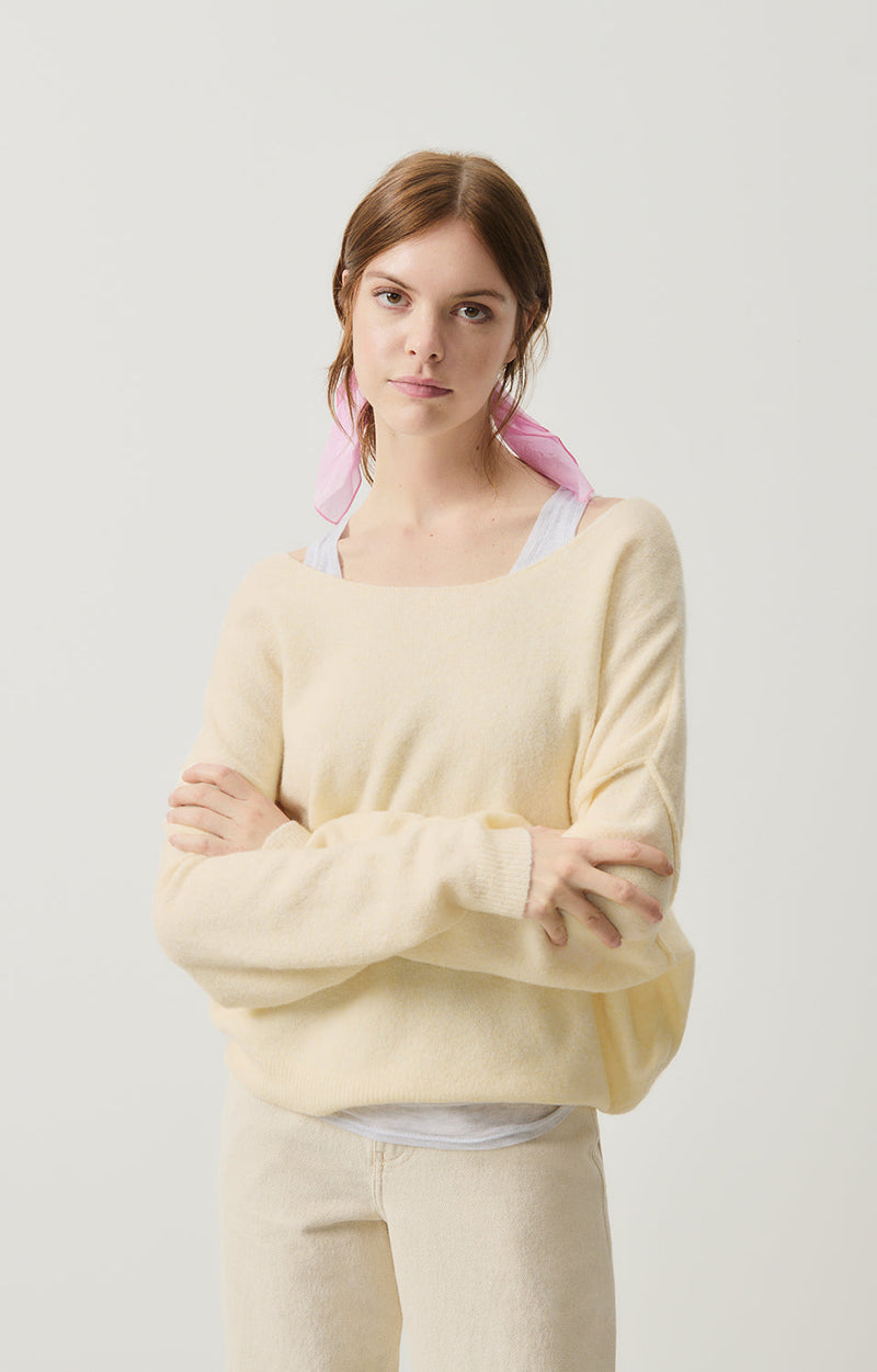 PULL ML COL BATEAU