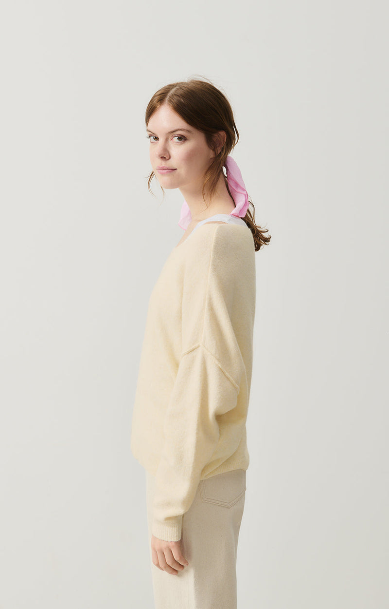 PULL ML COL BATEAU