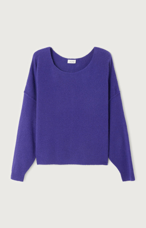 PULL ML COL BATEAU