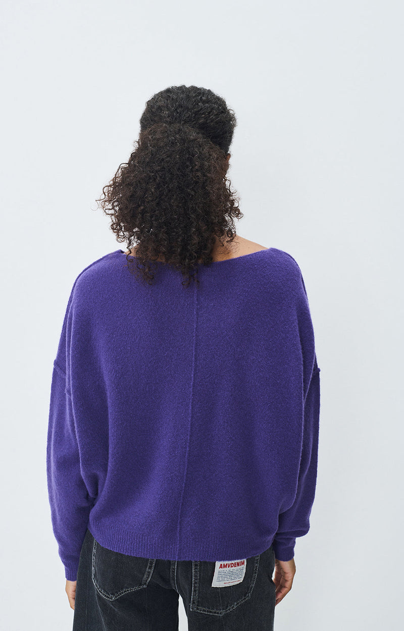 PULL ML COL BATEAU