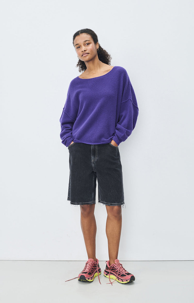PULL ML COL BATEAU