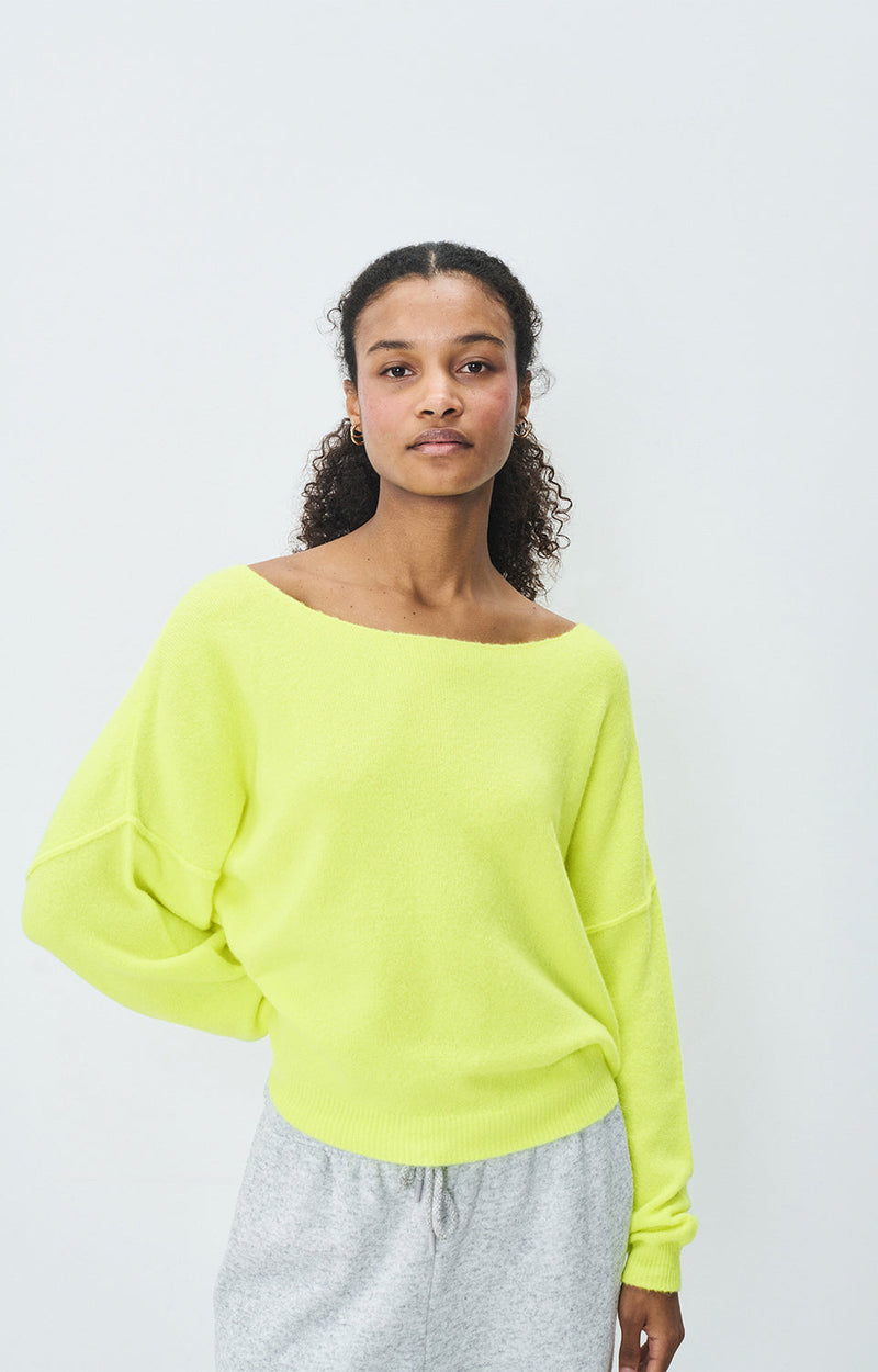 PULL ML COL BATEAU