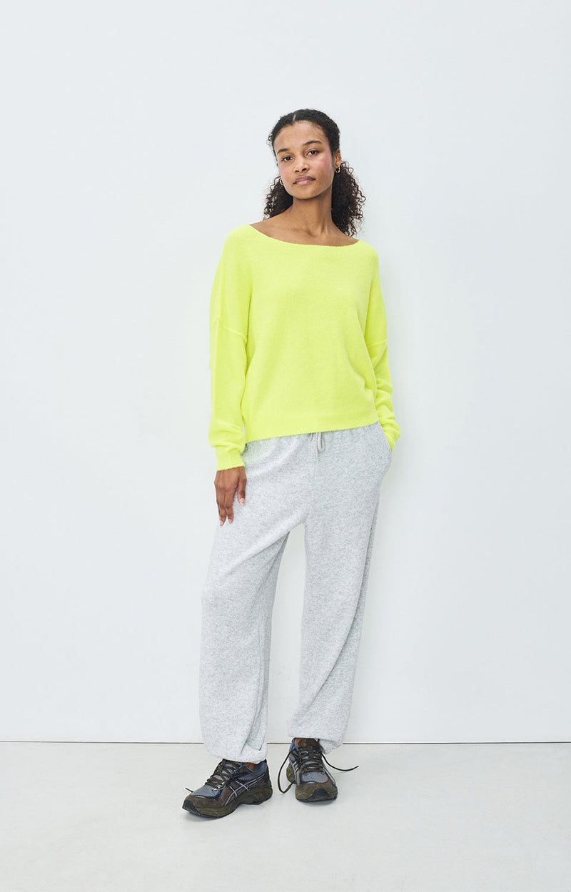PULL ML COL BATEAU