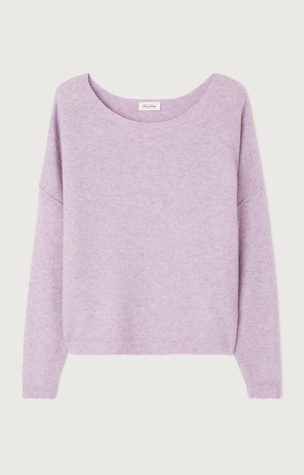 PULL ML COL BATEAU