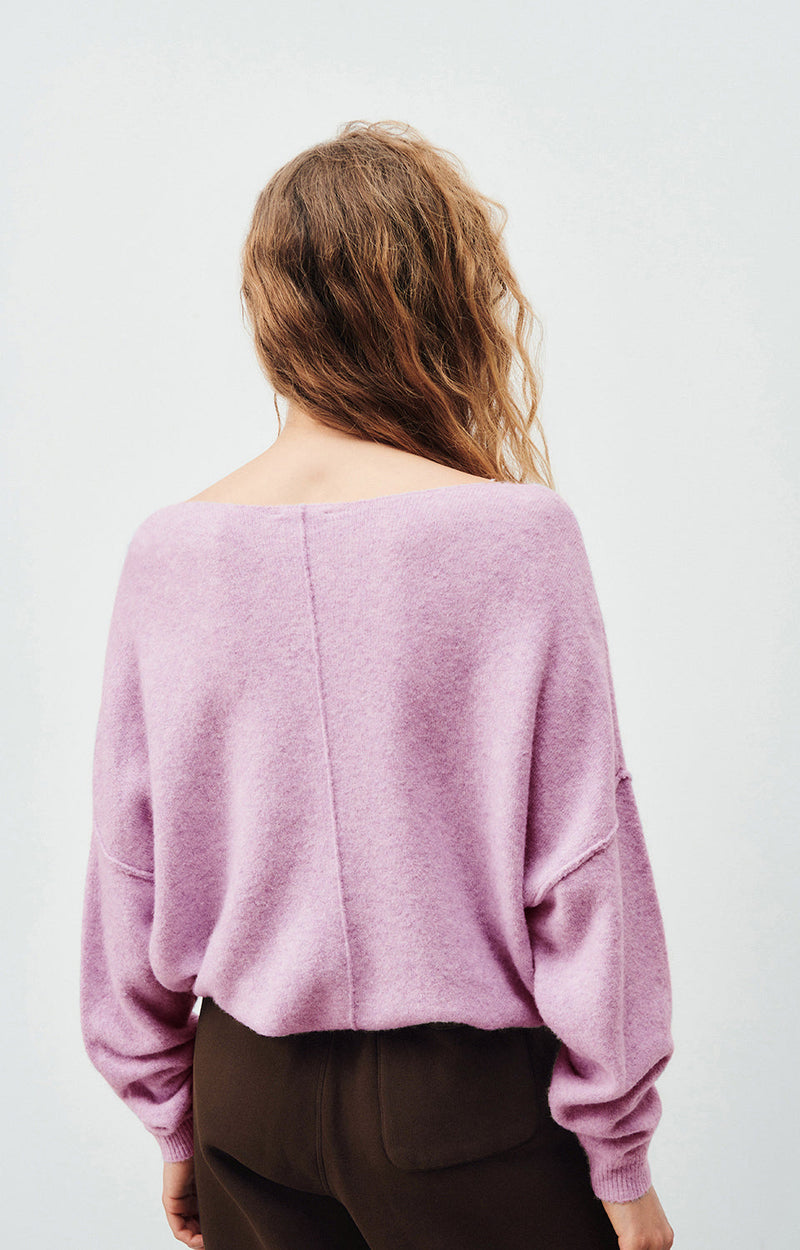 PULL ML COL BATEAU
