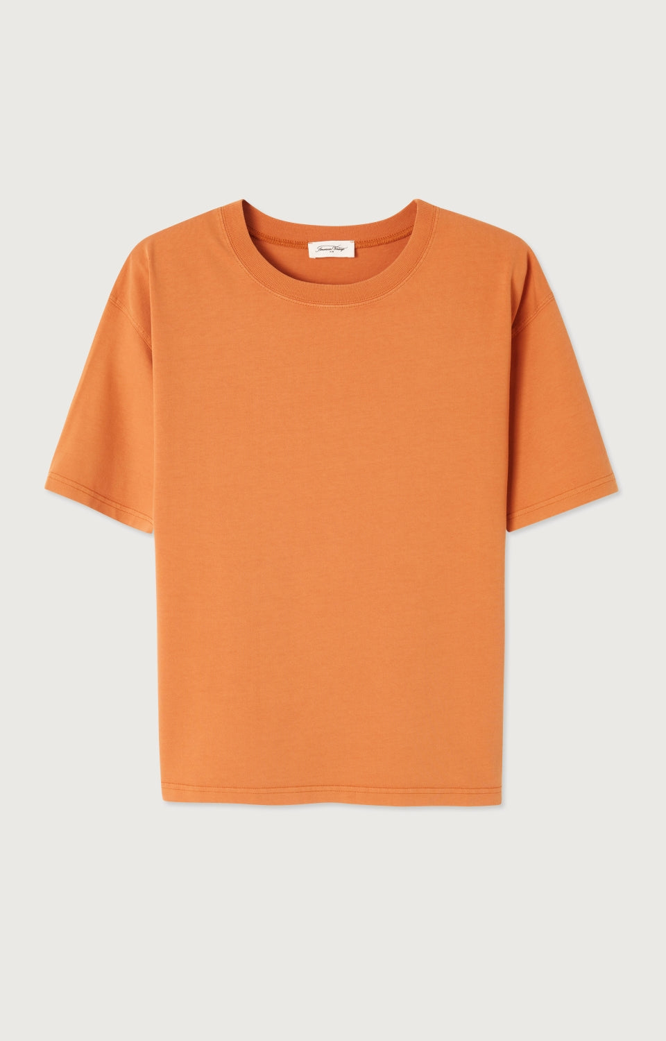 女士直筒圆领T恤