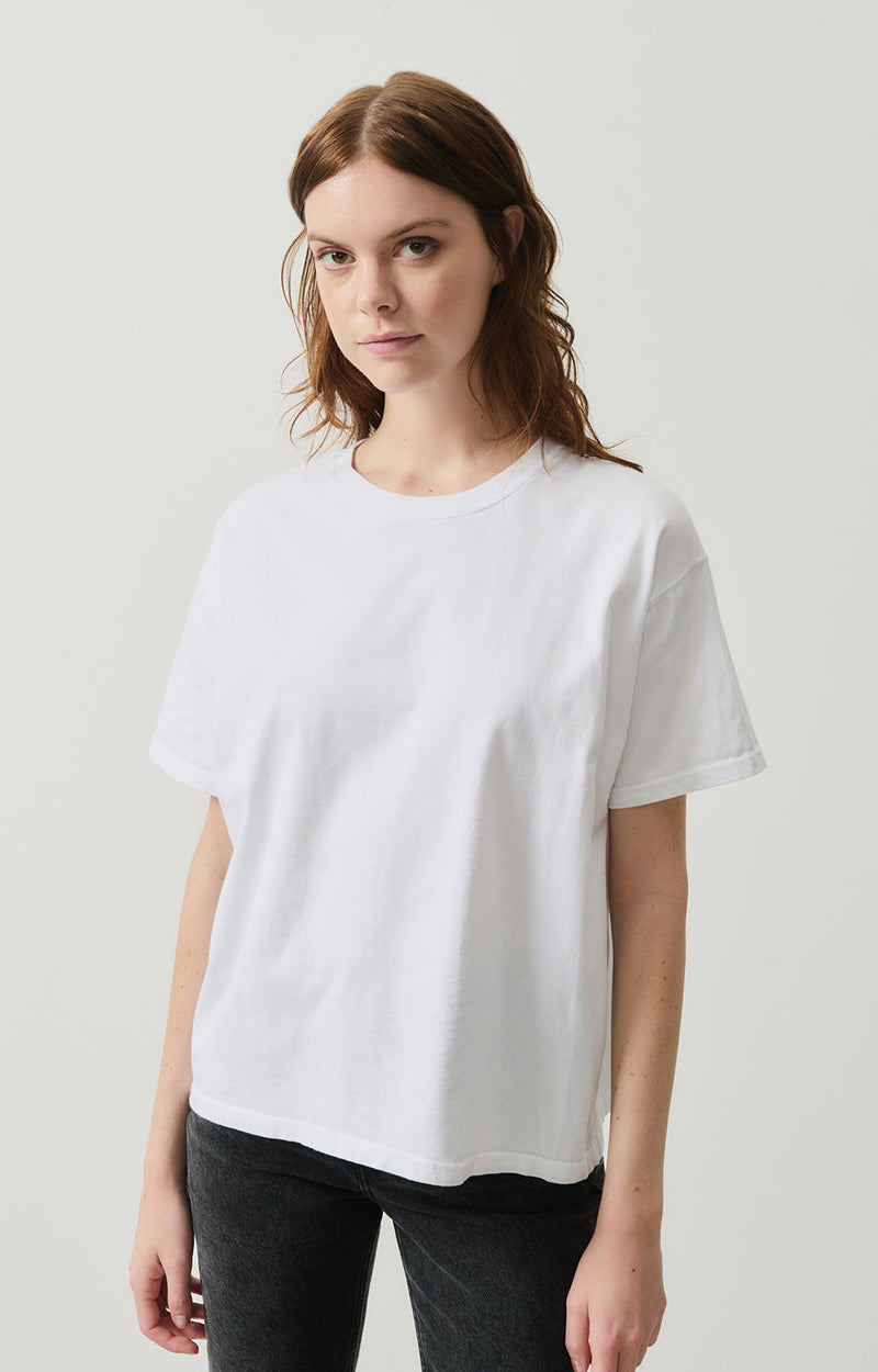 T-SHIRT DROIT MC COL ROND