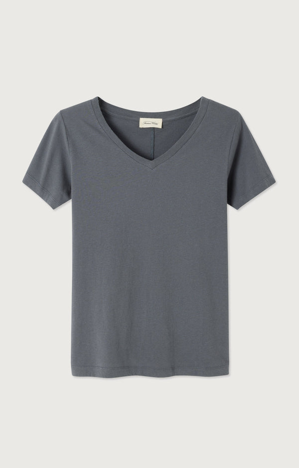 T-SHIRT AJUSTE MC COL V