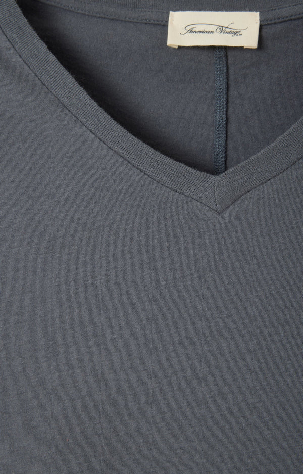 T-SHIRT AJUSTE MC COL V