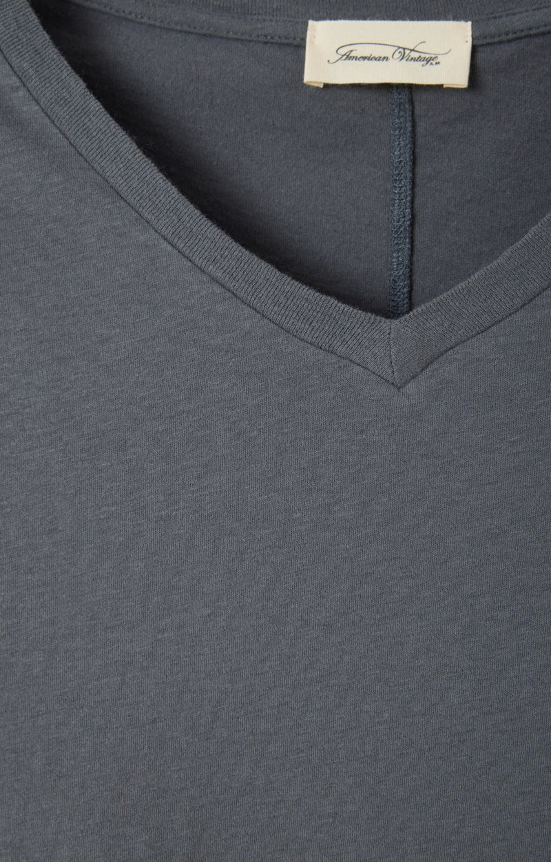 T-SHIRT AJUSTE MC COL V