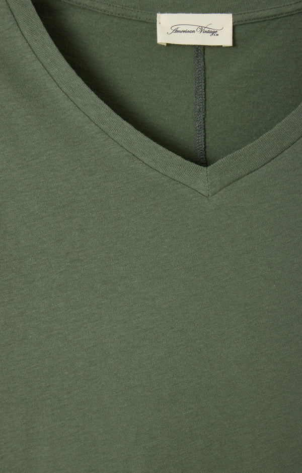 T-SHIRT AJUSTE MC COL V