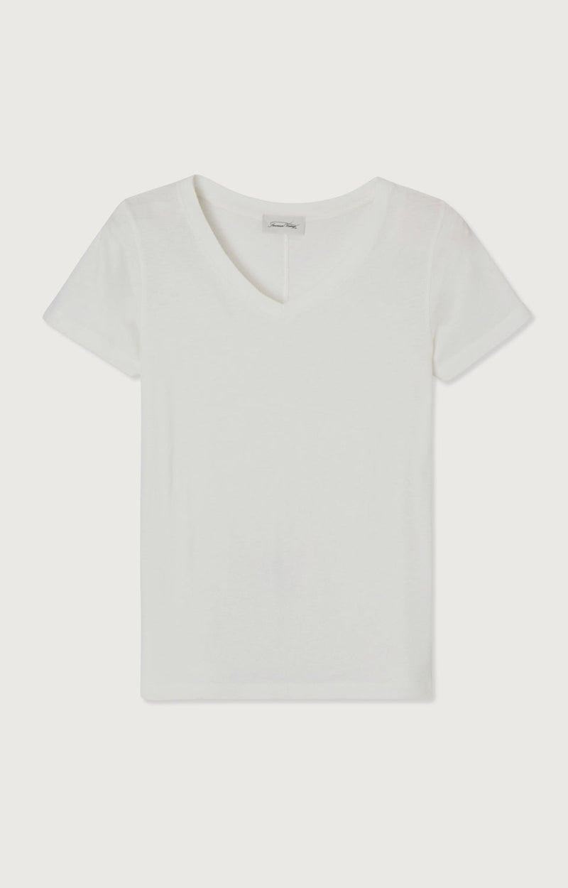 T-SHIRT AJUSTE MC COL V