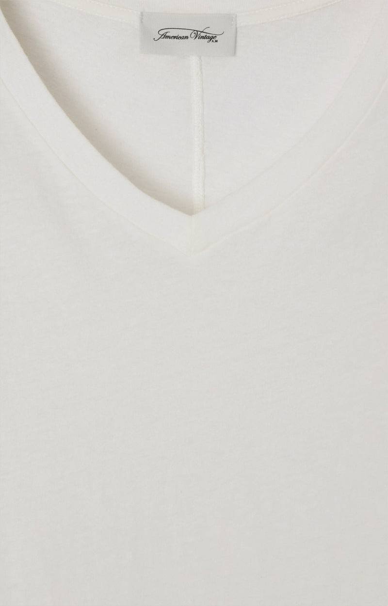 T-SHIRT AJUSTE MC COL V