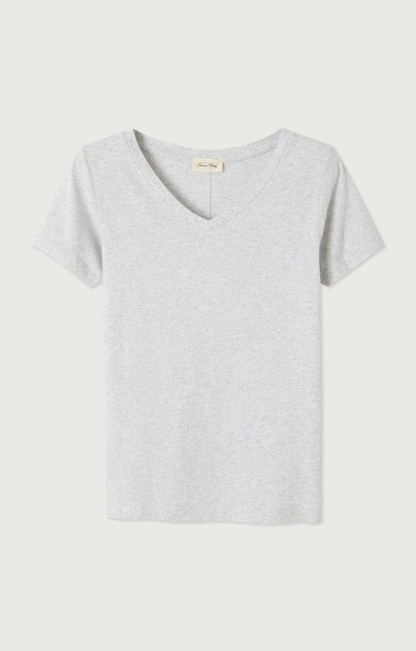 T-SHIRT AJUSTE MC COL V