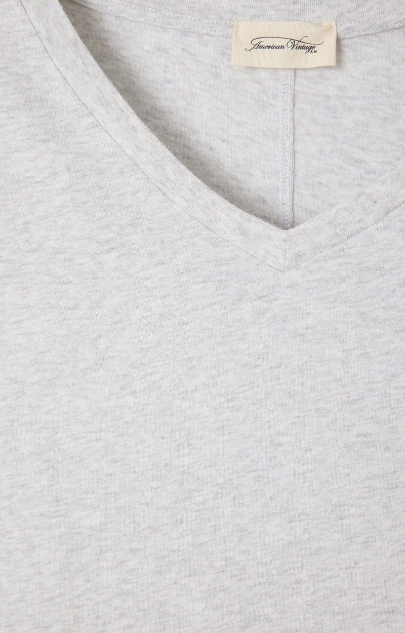 T-SHIRT AJUSTE MC COL V