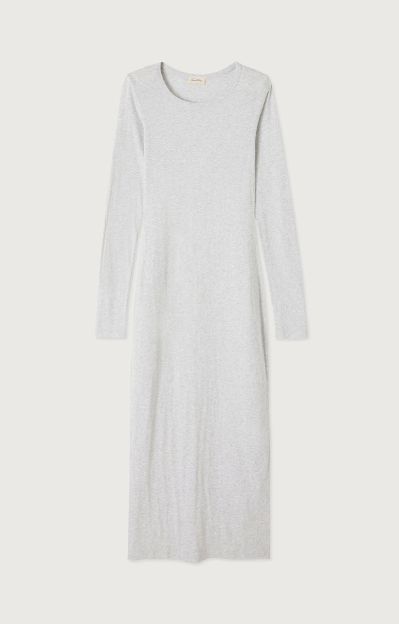 ROBE LONGUE AJUSTE ML COL ROND