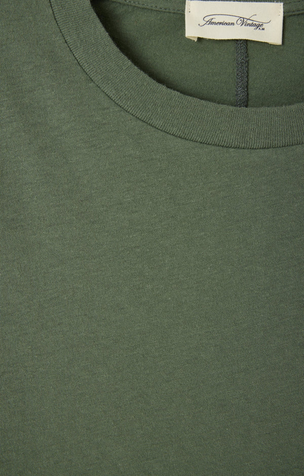 T-SHIRT AJUSTE ML COL ROND