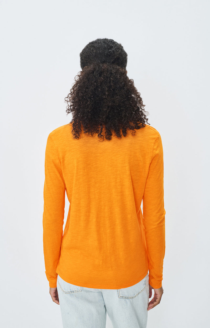 T-SHIRT DROIT ML COL U