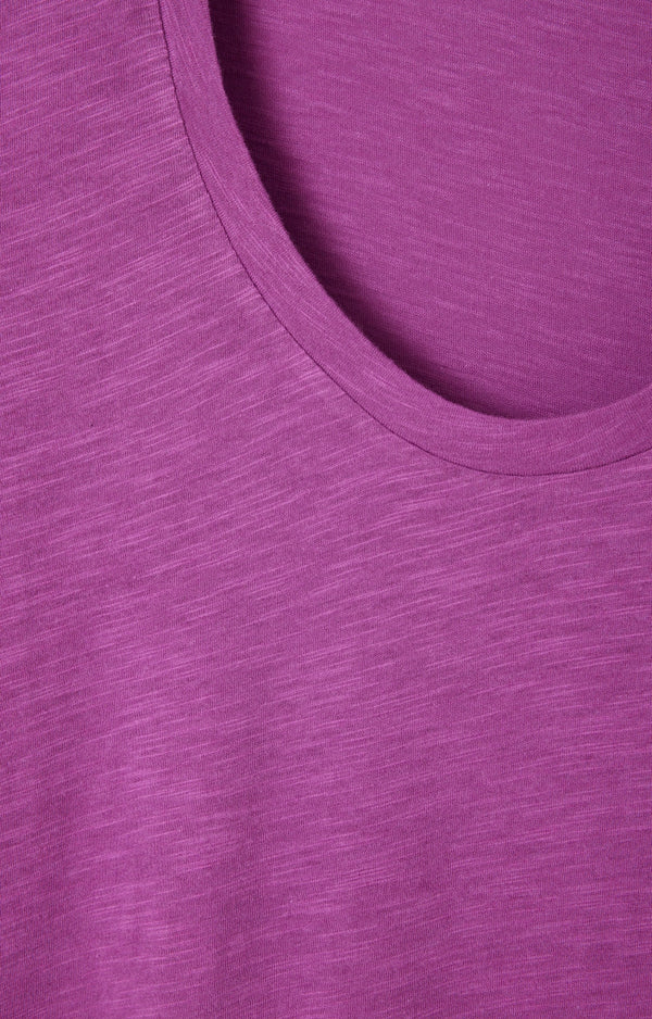 T-SHIRT DROIT ML COL U