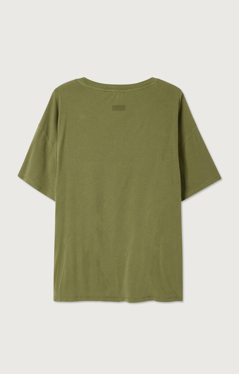 T-SHIRT MI-LONG AMPLE MC COL BATEAU