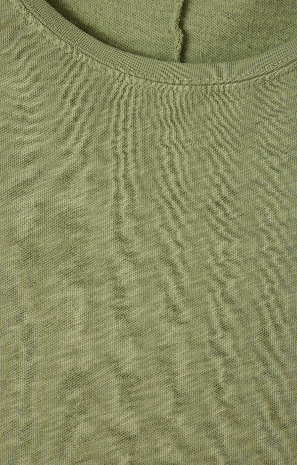 T-SHIRT MI-LONG AMPLE MC COL ROND
