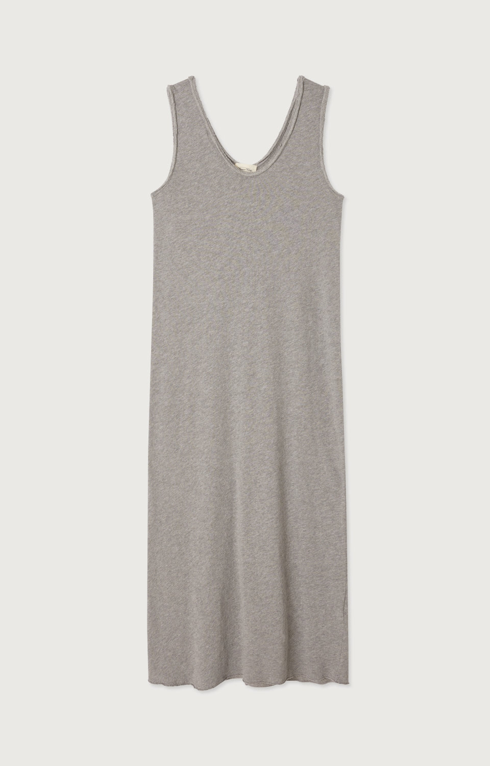 女士长款宽松U领背心裙