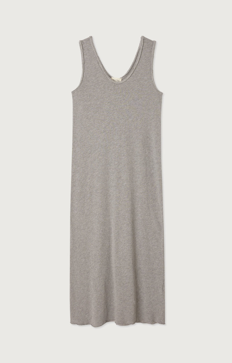 ROBE LONGUE AMPLE DEBARDEUR COL U