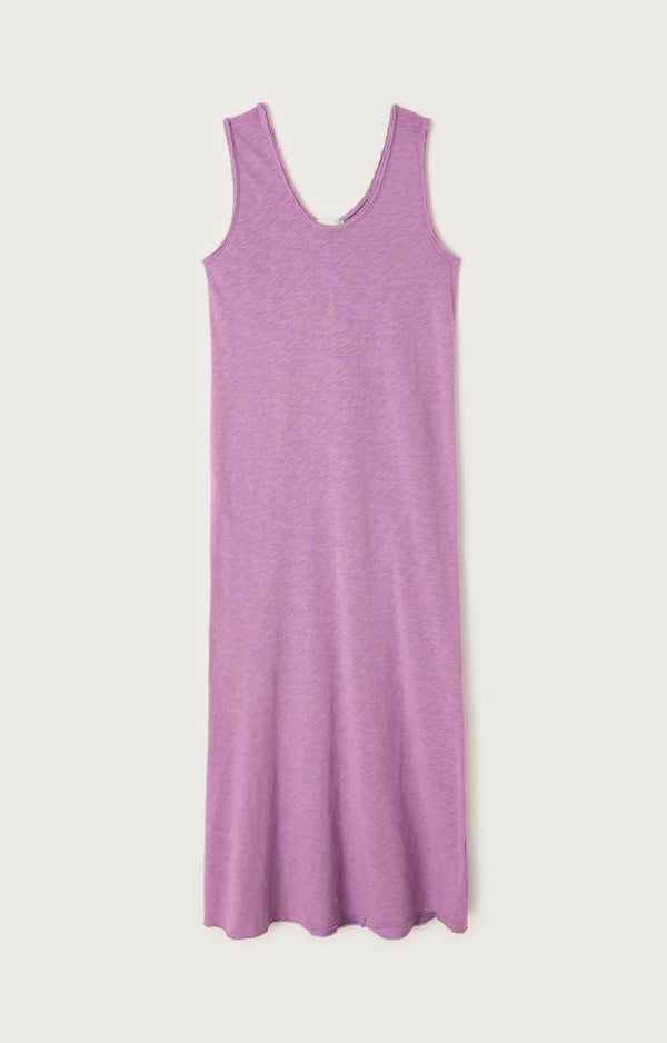 ROBE LONGUE AMPLE DEBARDEUR COL U