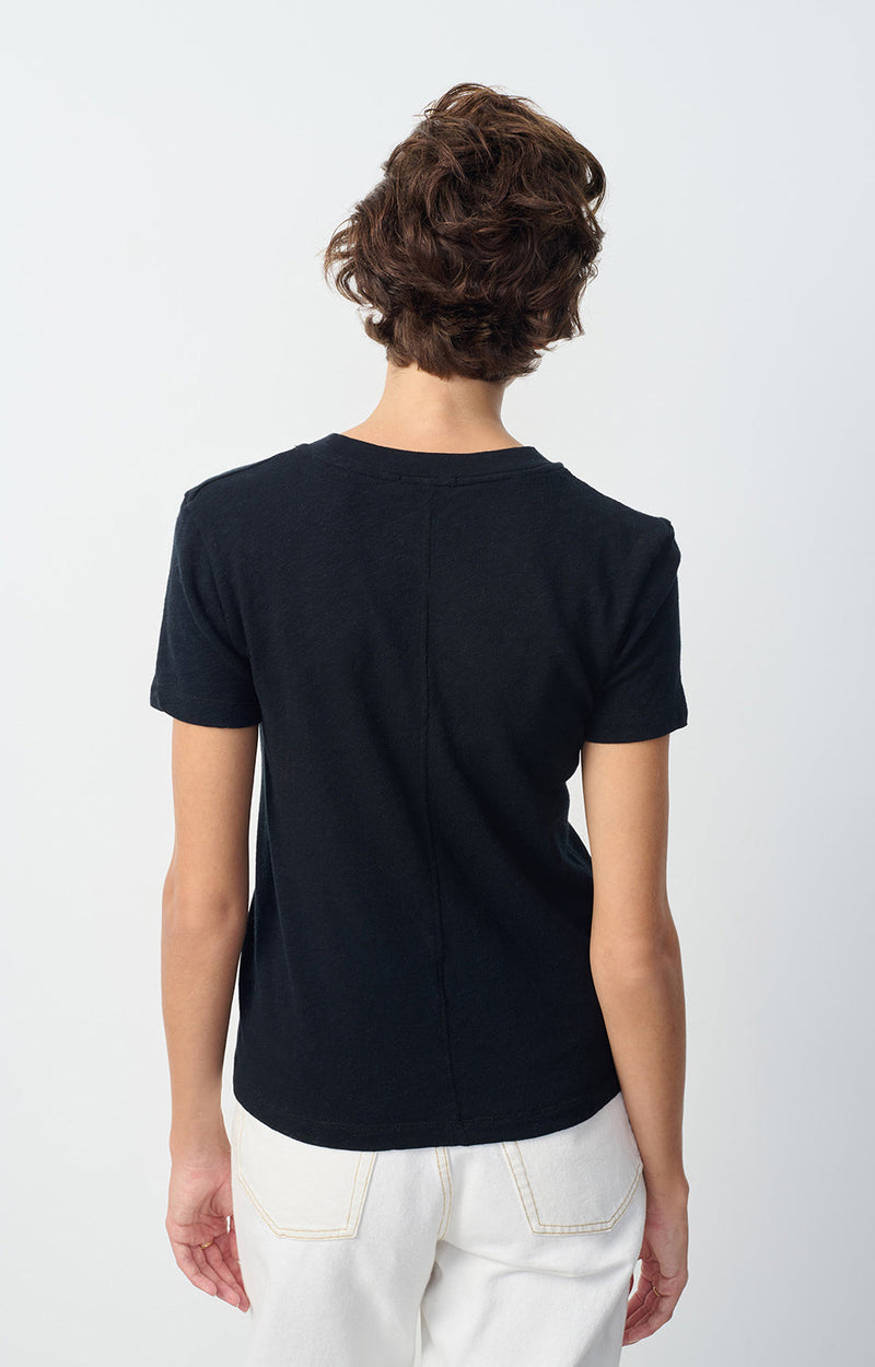 T-SHIRT AJUSTE MC COL ROND