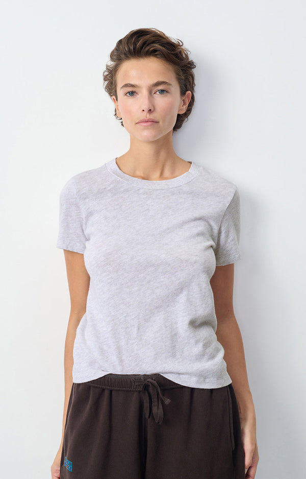 T-SHIRT AJUSTE MC COL ROND