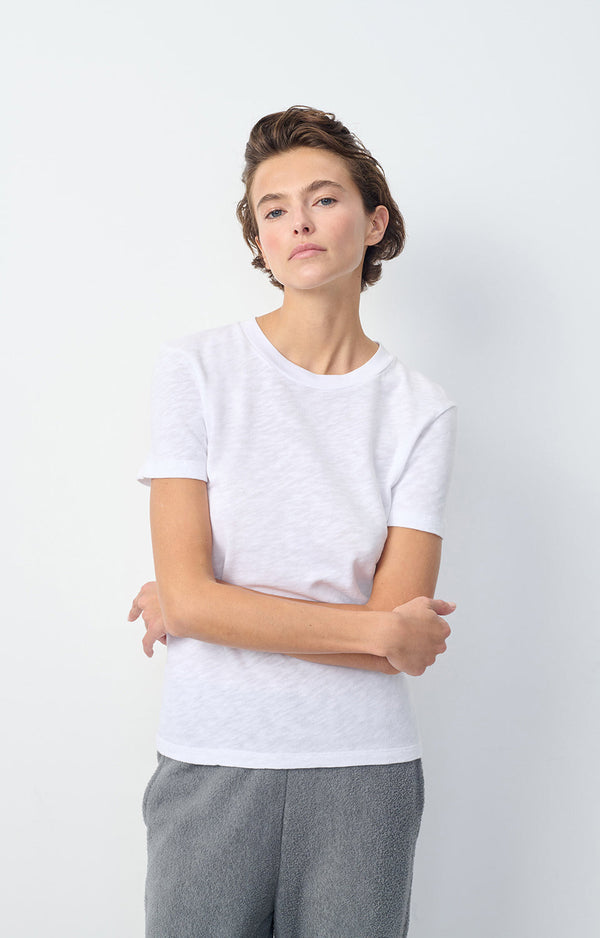 T-SHIRT AJUSTE MC COL ROND