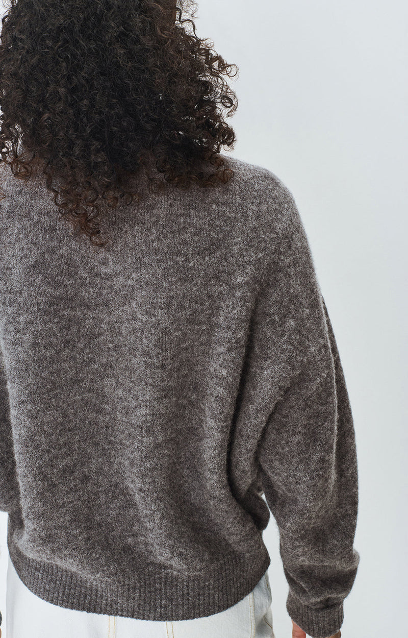 PULL AMPLE ML COL BATEAU