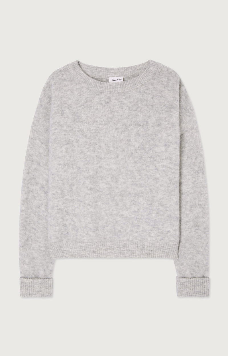 PULL AMPLE ML COL BATEAU