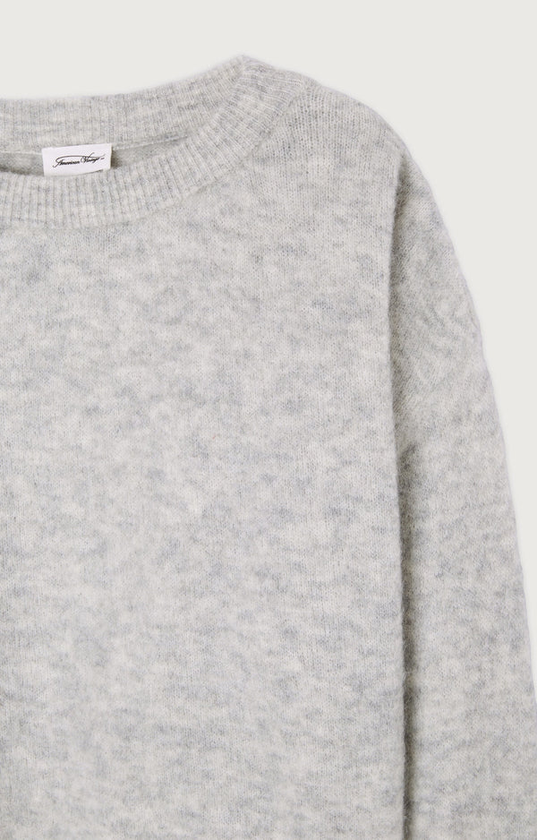 PULL AMPLE ML COL BATEAU