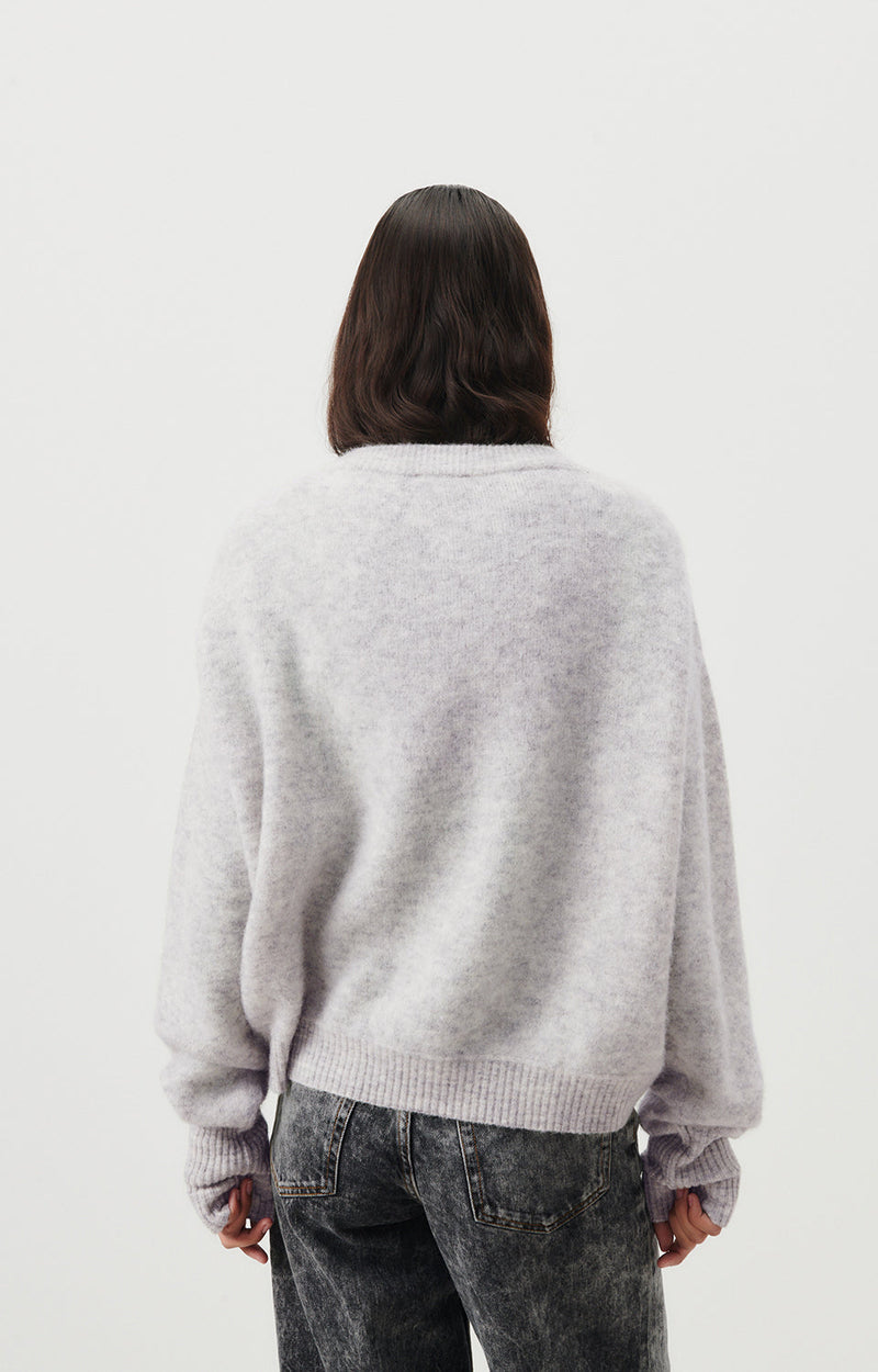 PULL AMPLE ML COL BATEAU