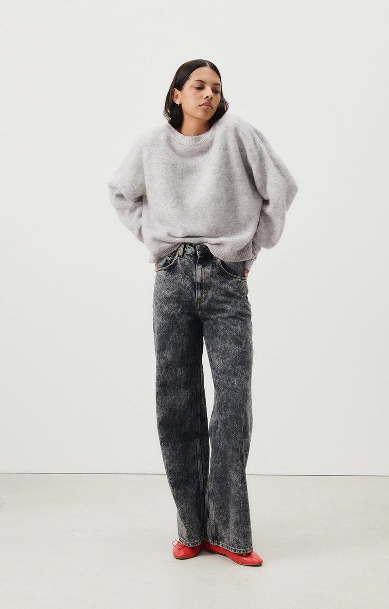 PULL AMPLE ML COL BATEAU