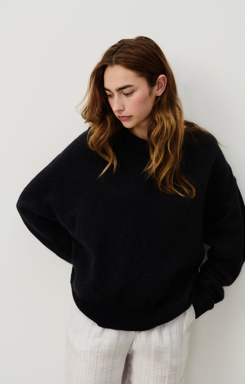 PULL AMPLE ML COL BATEAU