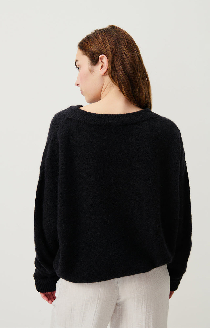 PULL AMPLE ML COL BATEAU