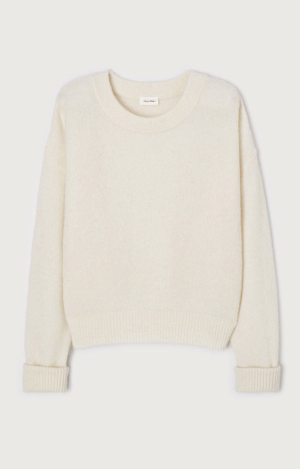 PULL AMPLE ML COL BATEAU