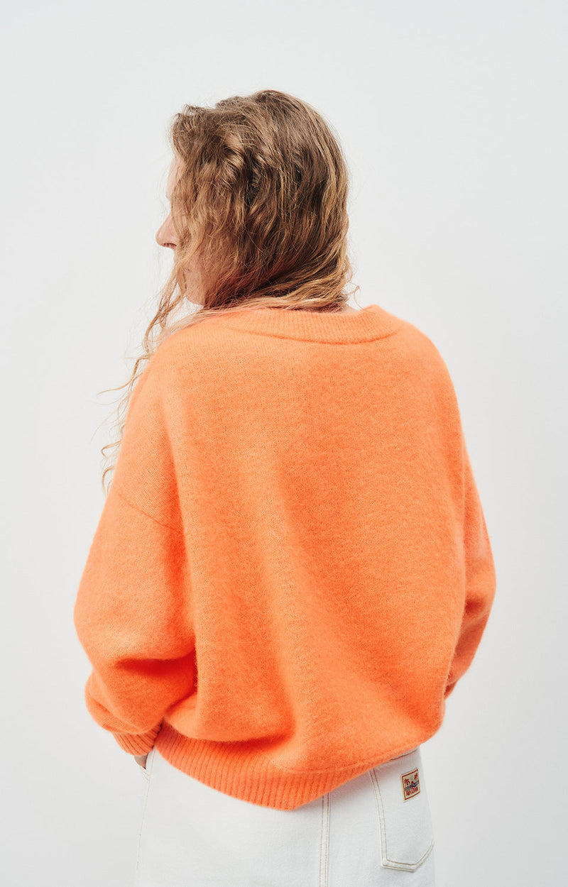 PULL AMPLE ML COL BATEAU