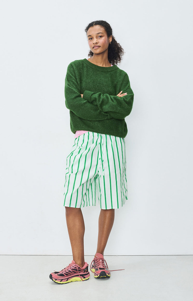 PULL AMPLE ML COL BATEAU