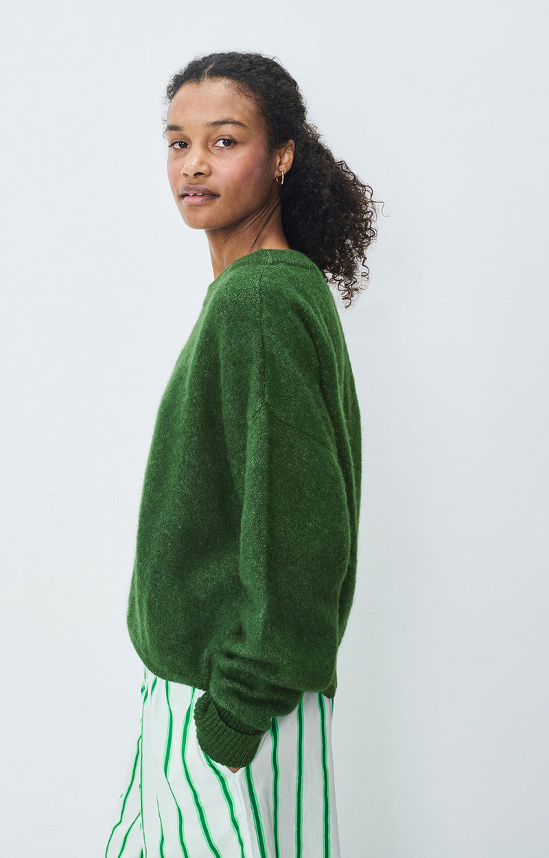 PULL AMPLE ML COL BATEAU