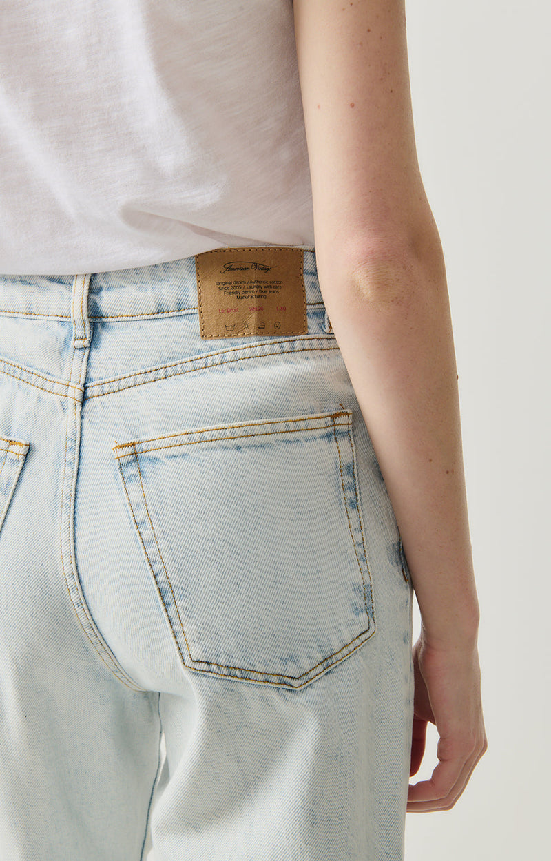 5 POCHES LE DROIT LONG TAILLE HAUTE