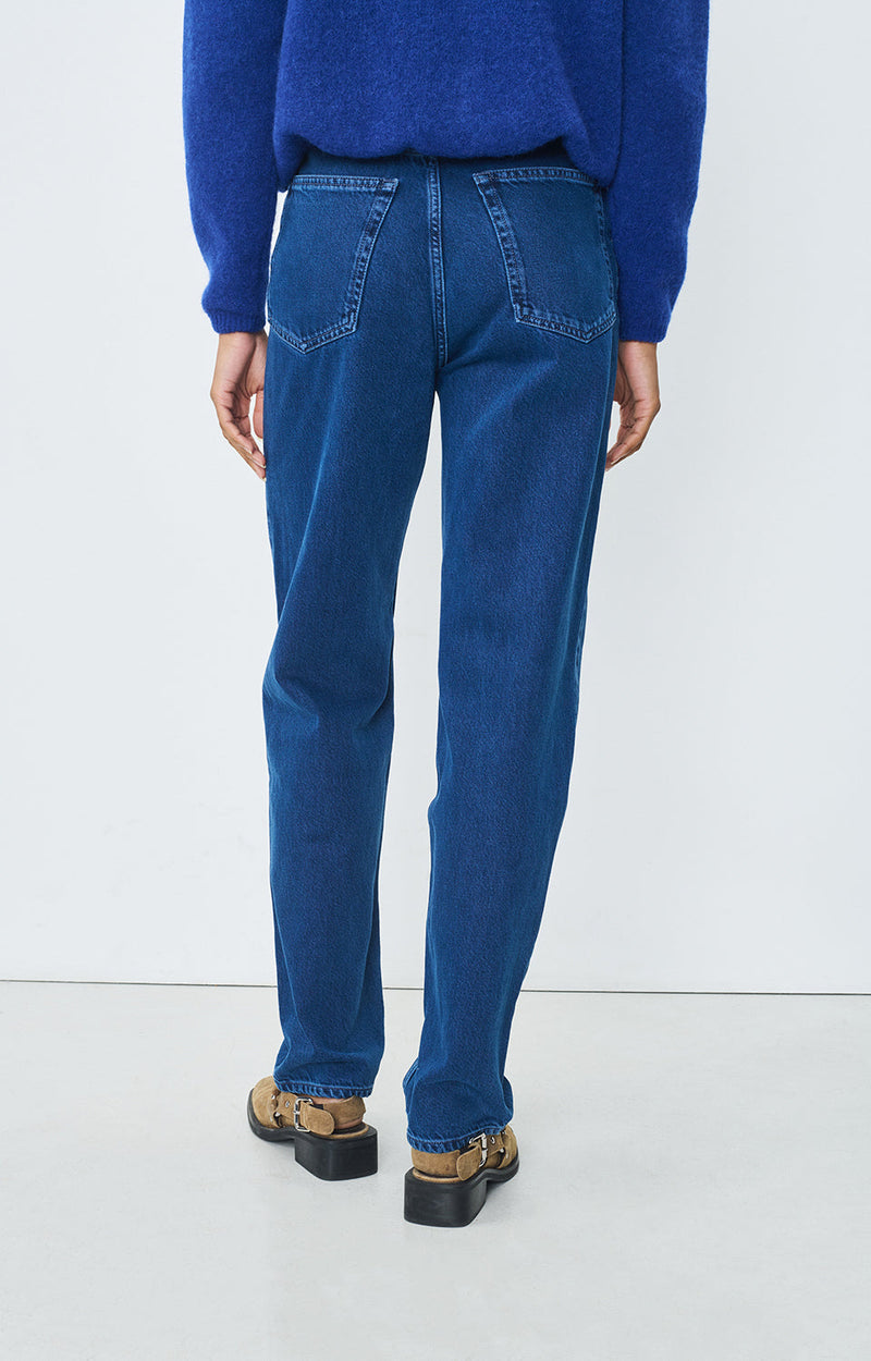 5 POCHES LE DROIT LONG TAILLE HAUTE