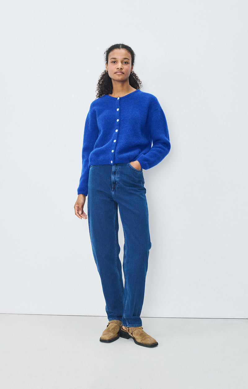 5 POCHES LE DROIT LONG TAILLE HAUTE